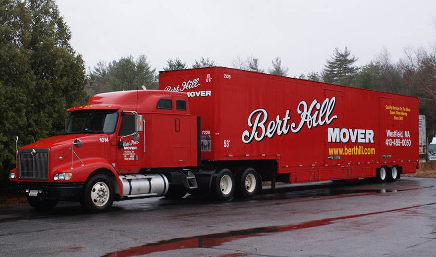 Long Distance Moving by Bert Hill Mover Truck